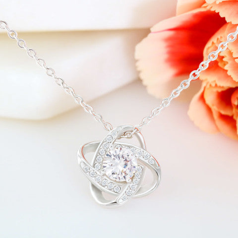 To My Soulmate – Forever & Always Love Knot Necklace
