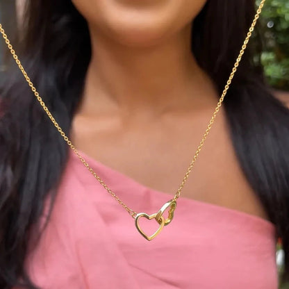 Eternal Rose Box-with Engraved Necklace and Real Rose